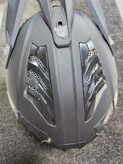 کلاه کراسی برند Airroh مدل Waarp Matte Black میدان دید وسیع