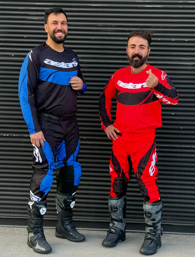 ست کراسی برند Alpinestars پارچه Mesh Ventilated