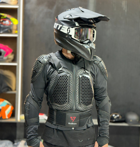 شولدر زنبوری برند Kcalbrave مدل Full Body Armor Motorcycle Shoulder Guard Protector چهار فصل