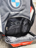 کوله پشتی موتورسواری برند BMW مدل Milwaukee Sport Backpack پارچه برزنتی