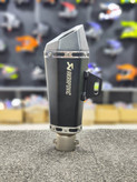 اگزوز اسپرت برند AKRAPOVIC مدل Style Hexagon Black Slip-On Exhaust صدای بم و اسپرت