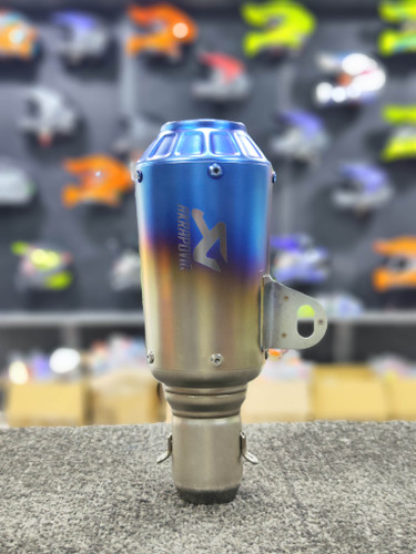 اگروز اسپرت برند AKRAPOVIC مدل Style Burnt Titanium Exhaust Slip-On صدای بم